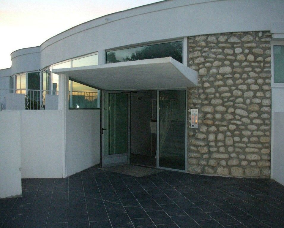 L'entrée de la résidence