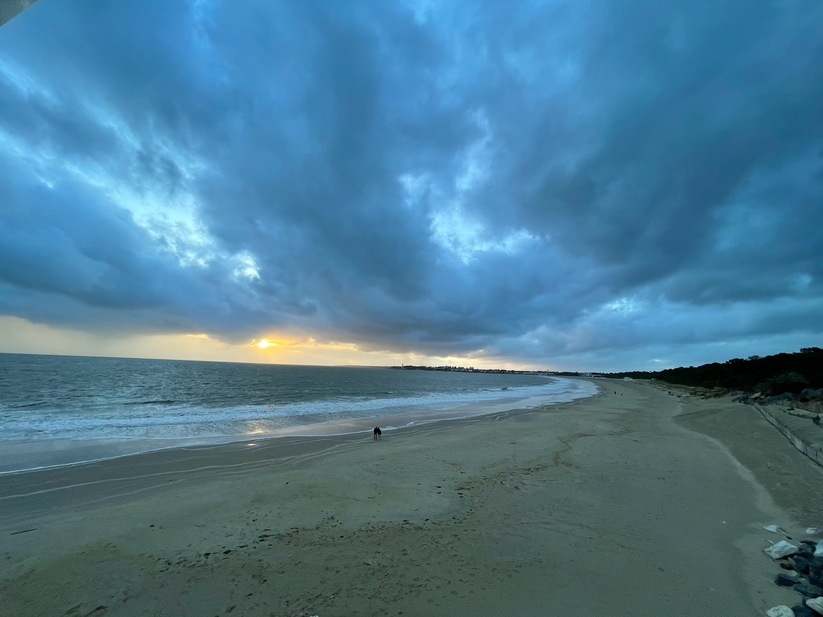 La plage, côté Suzac