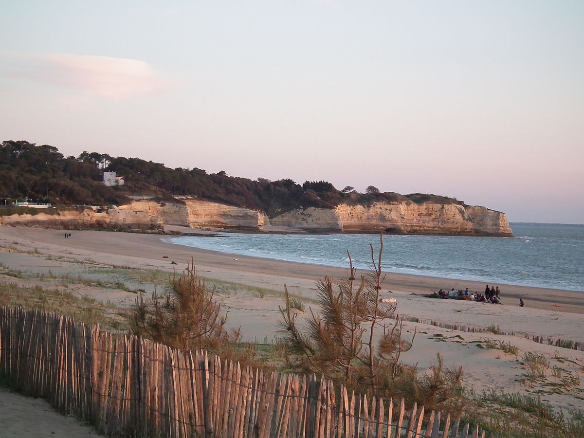 La plage de St Georges de Didonne